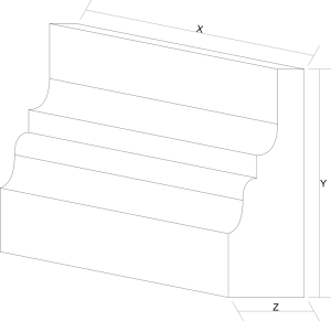 baza pilastrow ze styropianu