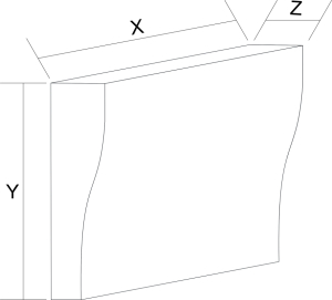 dekoracyjny wspornik