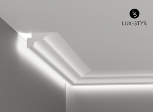 listwa sufitowa led czarna