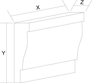 wspornik styropianowy