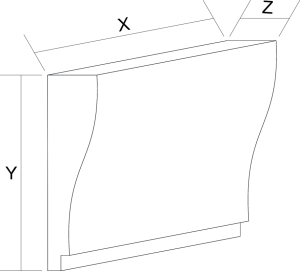 wsporniki ze styropianu